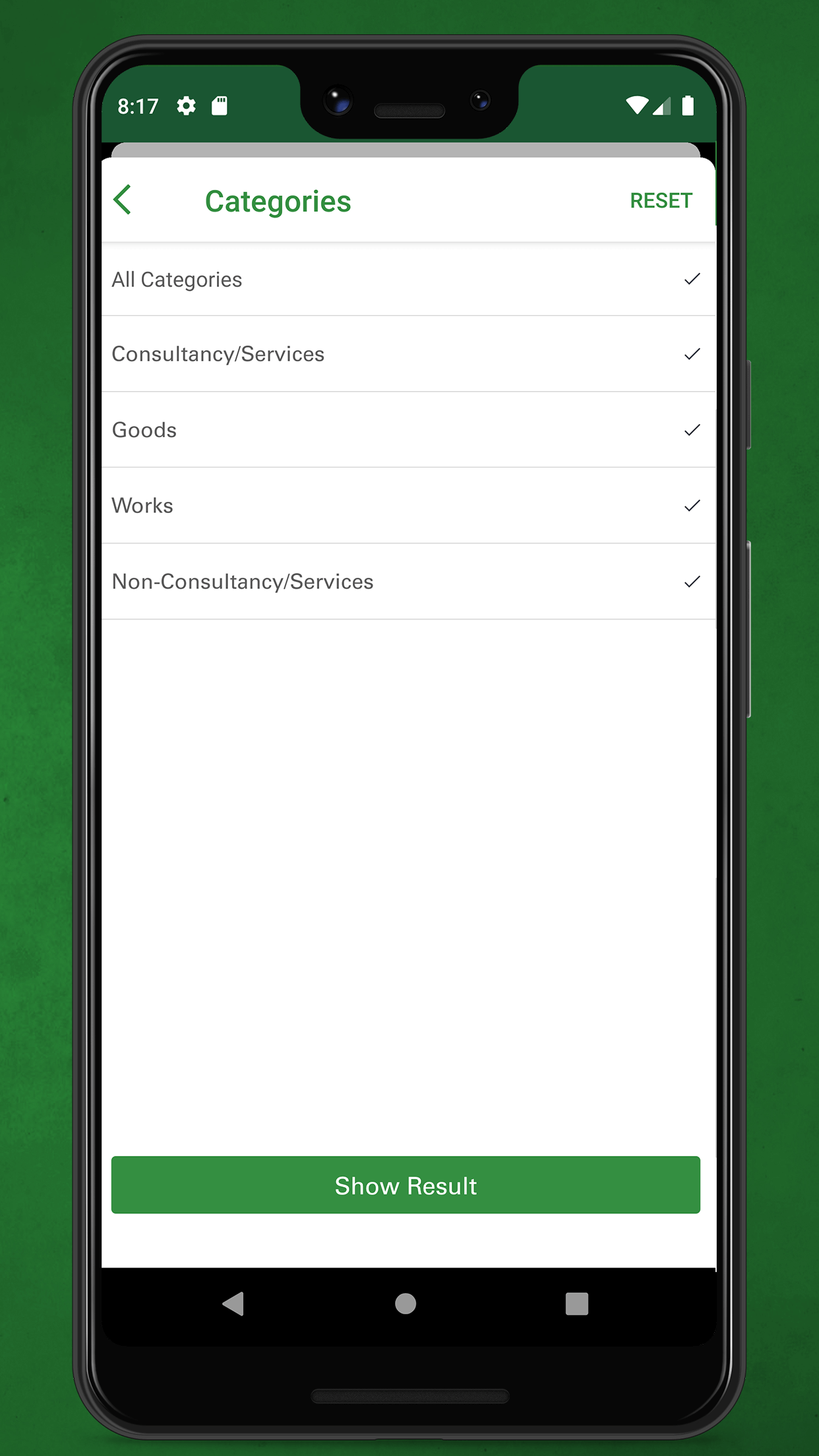 AU Procurement App