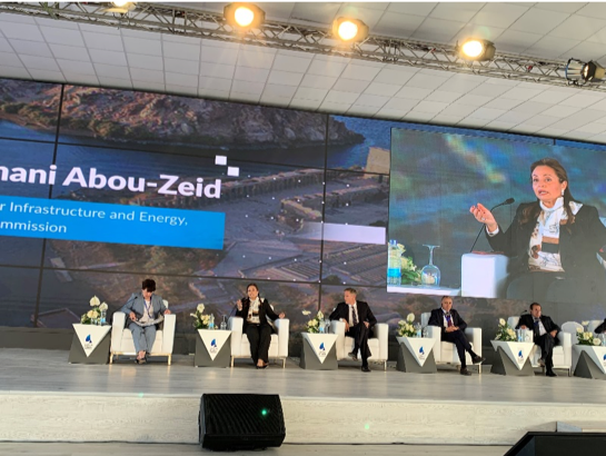 “Peace, security and infrastructure development are inextricably linked and should be pursued simultaneously” said Commissioner Abou-Zeid