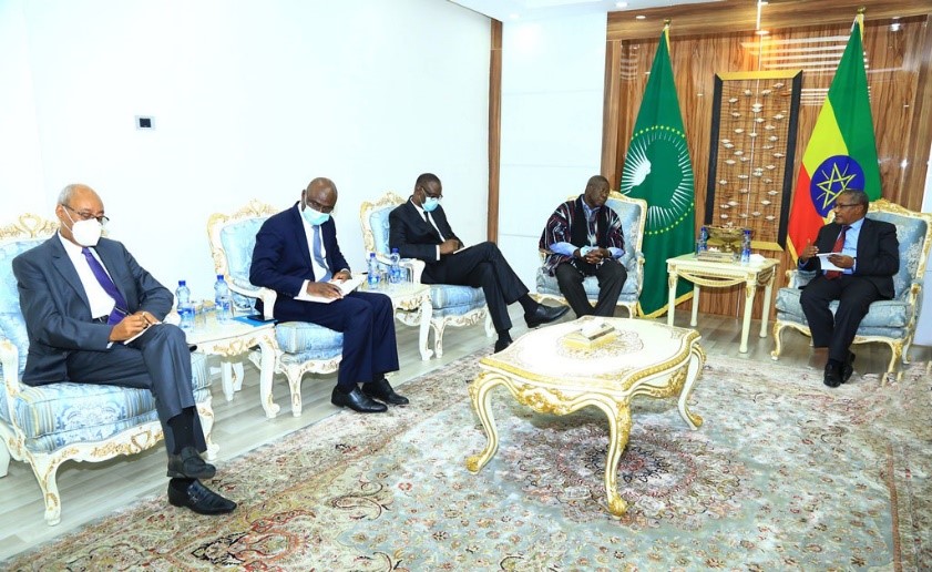 AUC Officials Calls on the Minister of Foreign Affairs of Ethiopia