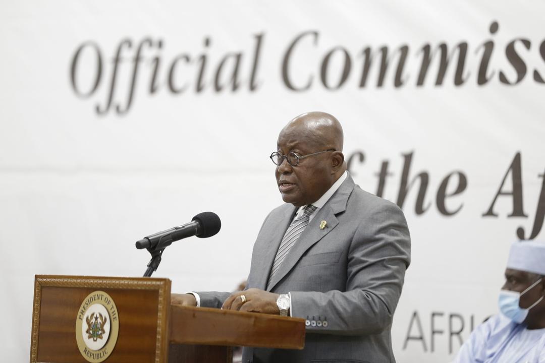 Address by the President of the Republic of Ghana, Nana Addo Dankwa  Akufo-Addo, at the Commissioning and Formal Handing Over of the African  Continental Free Trade Area Secretariat Building, in Accra, to