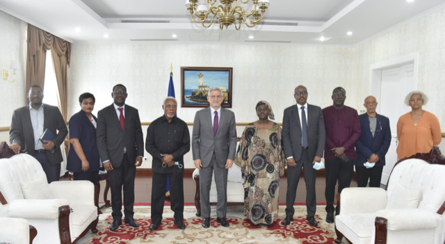 AUEOM in Cabo Verde: Meeting with the Head of State, HE Jorge Carlos de Almeida Fonseca