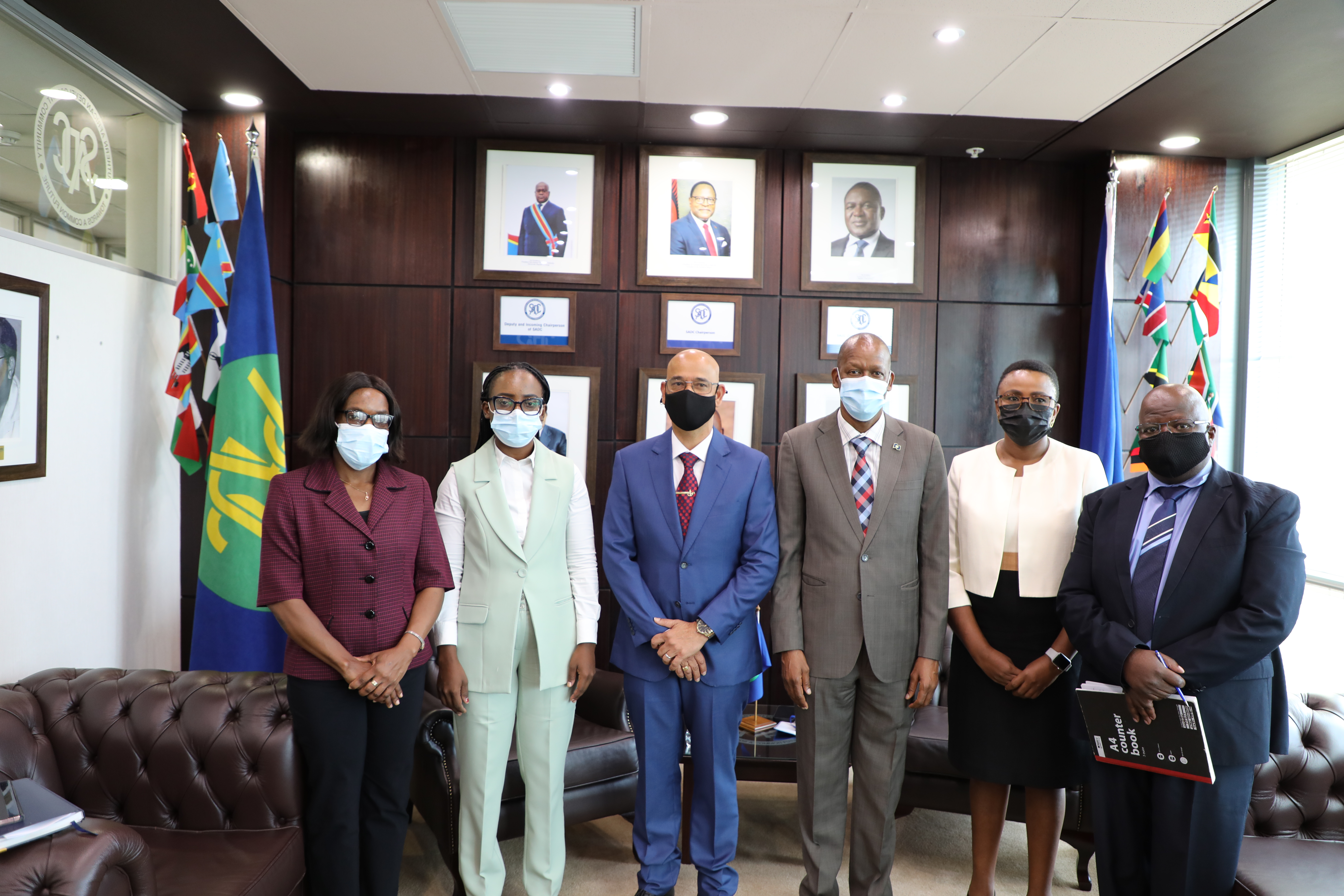 JOINT PRESS RELEASE  AU-SARO Presentation of Credentials to the SADC Executive Secretary