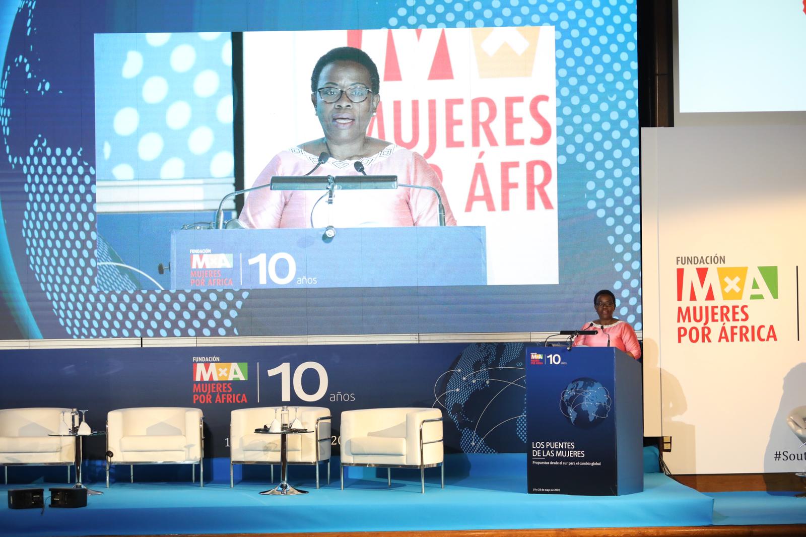 The Deputy Chairperson of the African Union Commission joining the Women for Africa Foundation in celebrating 10th Anniversary
