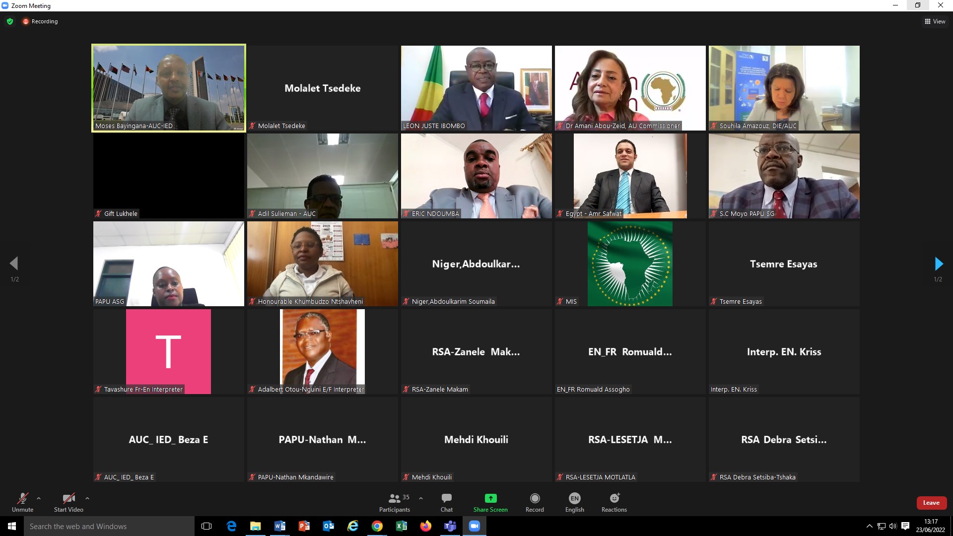 STC on Communication and ICT Bureau Meeting Calls for Adequate Preparation of Cop27 to Leverage Digitalisation to Address Climate Change Related Challenges