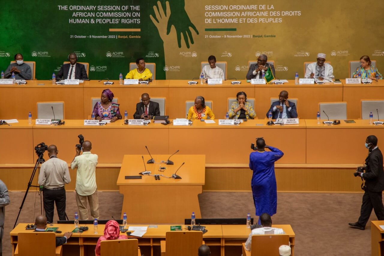 Africa’s largest gathering on human rights issues: African Commission on Human and Peoples' Rights Ordinary Session 2022