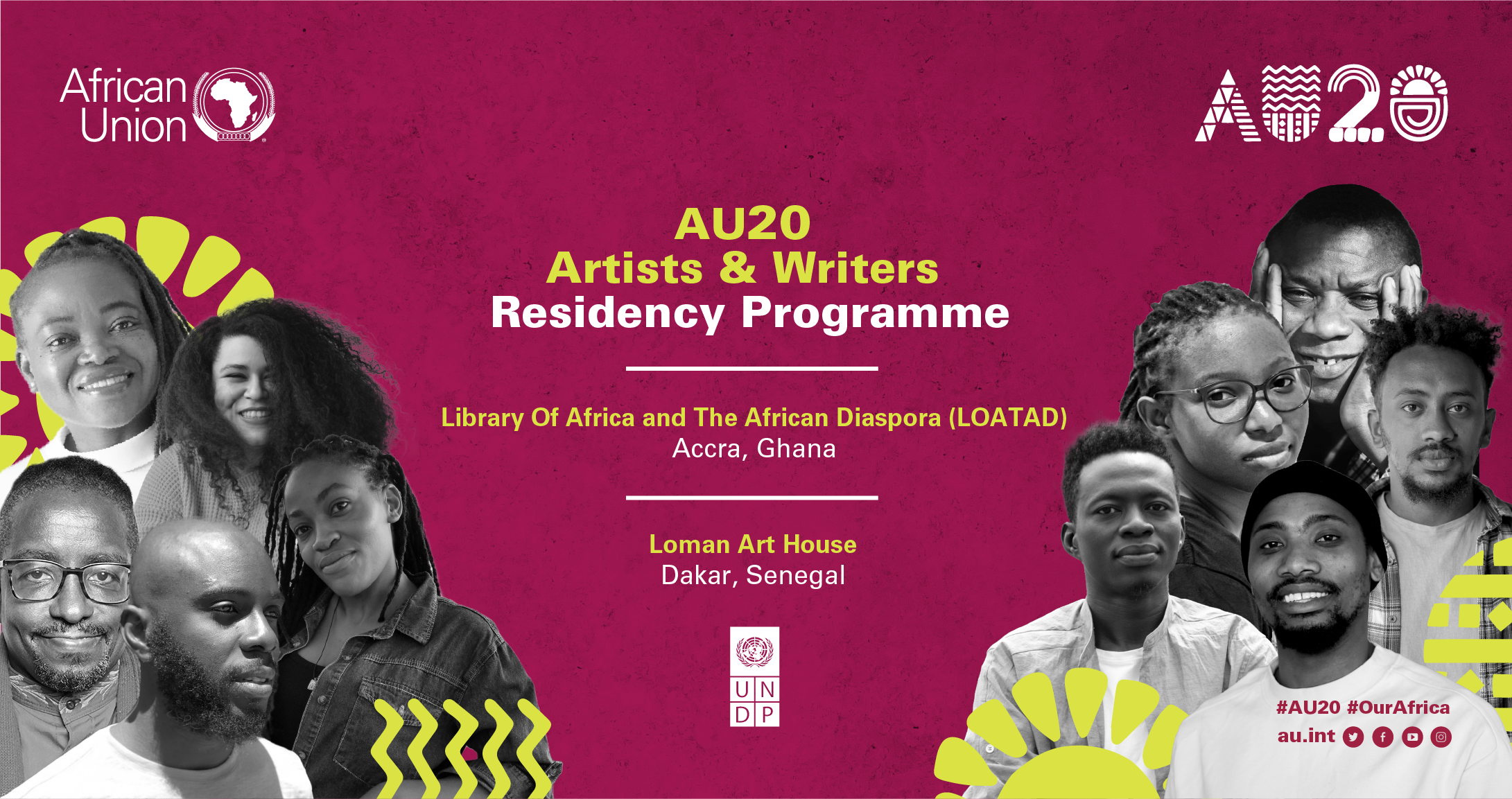 Meet the African writers and visual artists chosen to help celebrate 20 years of the African Union