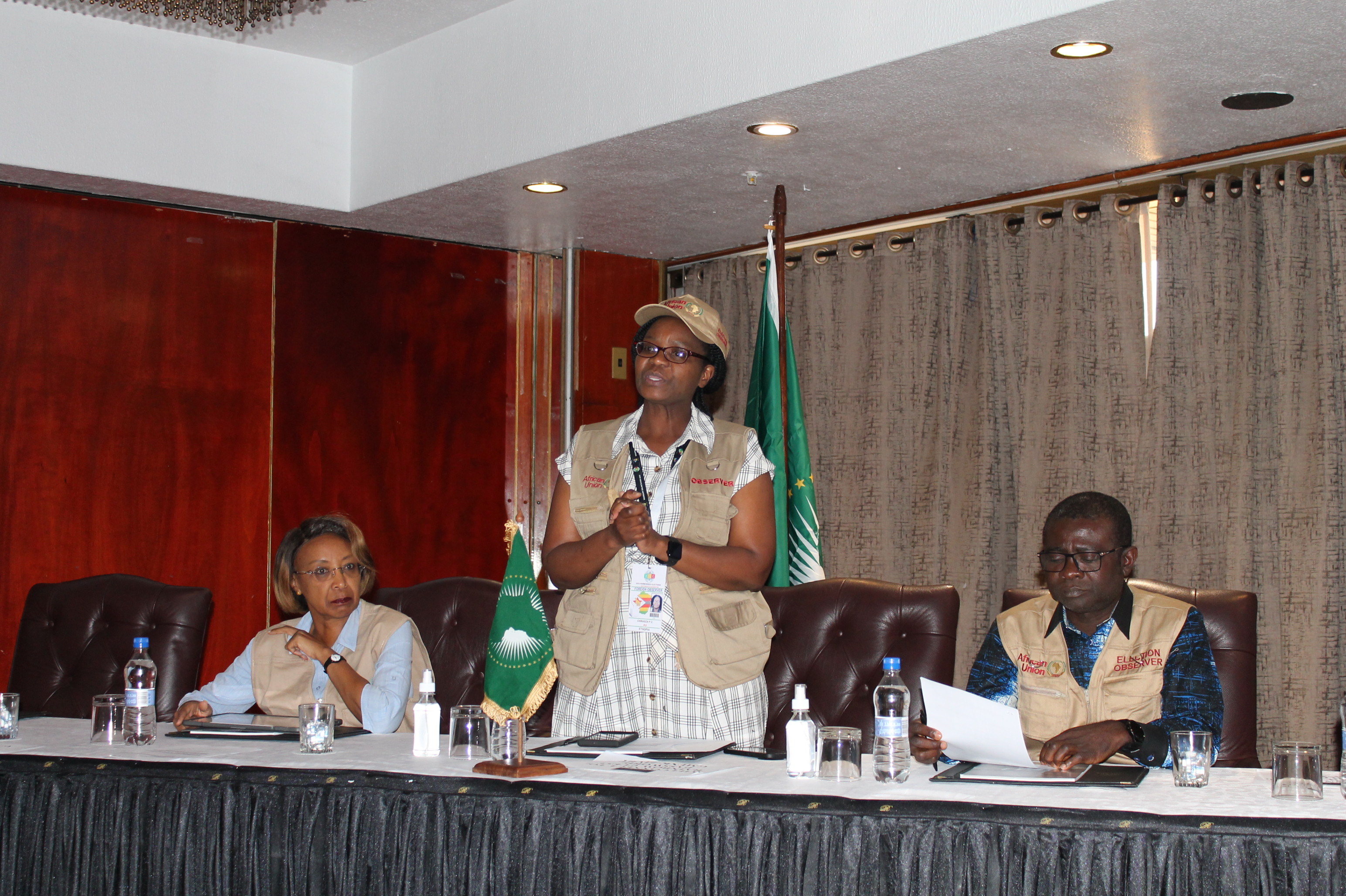Arrival Statement :African Union and Common Market for Eastern and Southern Africa Joint Election Observation Mission to the 23 August 2023 Harmonized Elections in the Republic of Zimbabwe