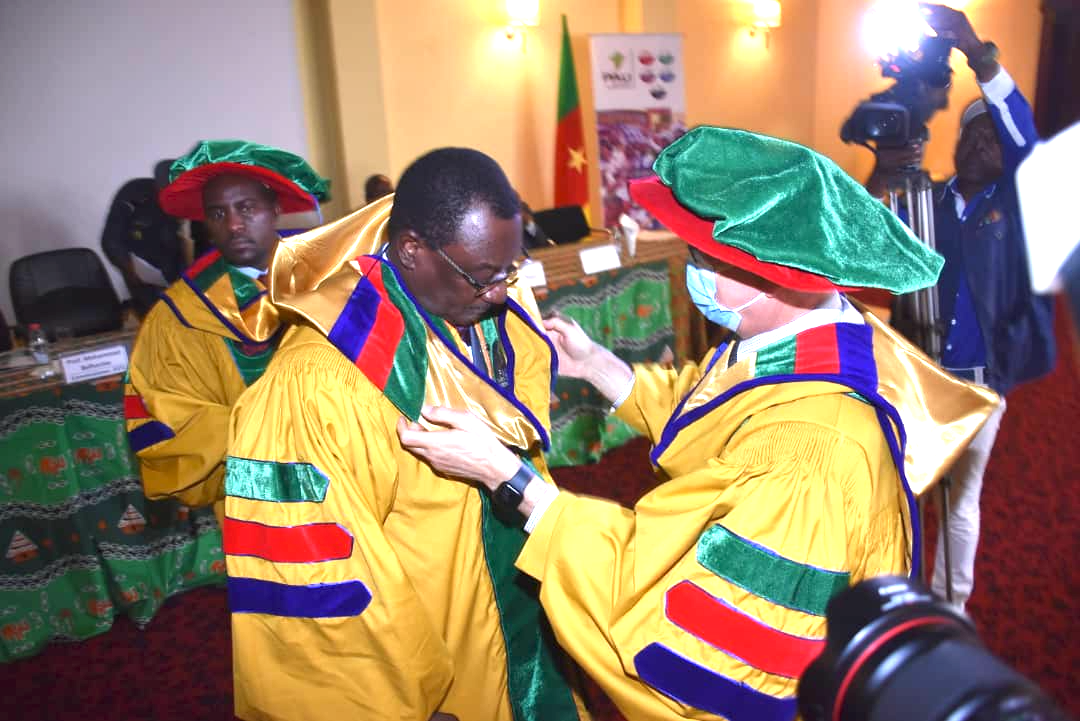 Pan African University Commissions First Permanent Rector   in Yaounde Ceremony