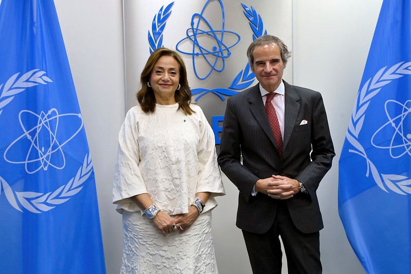 African Union and International Atomic Energy Agency to Strengthen Cooperation: Commissioner Amani Abou-Zeid visits IAEA Headquarters