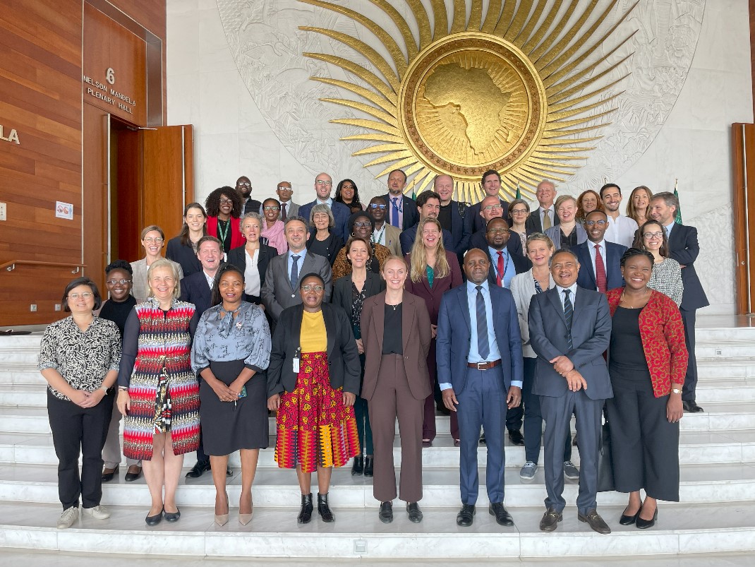 The African Union Commission Meets with a High-Level Donor Mission on Multi-Hazard Early Warning and Early Action System