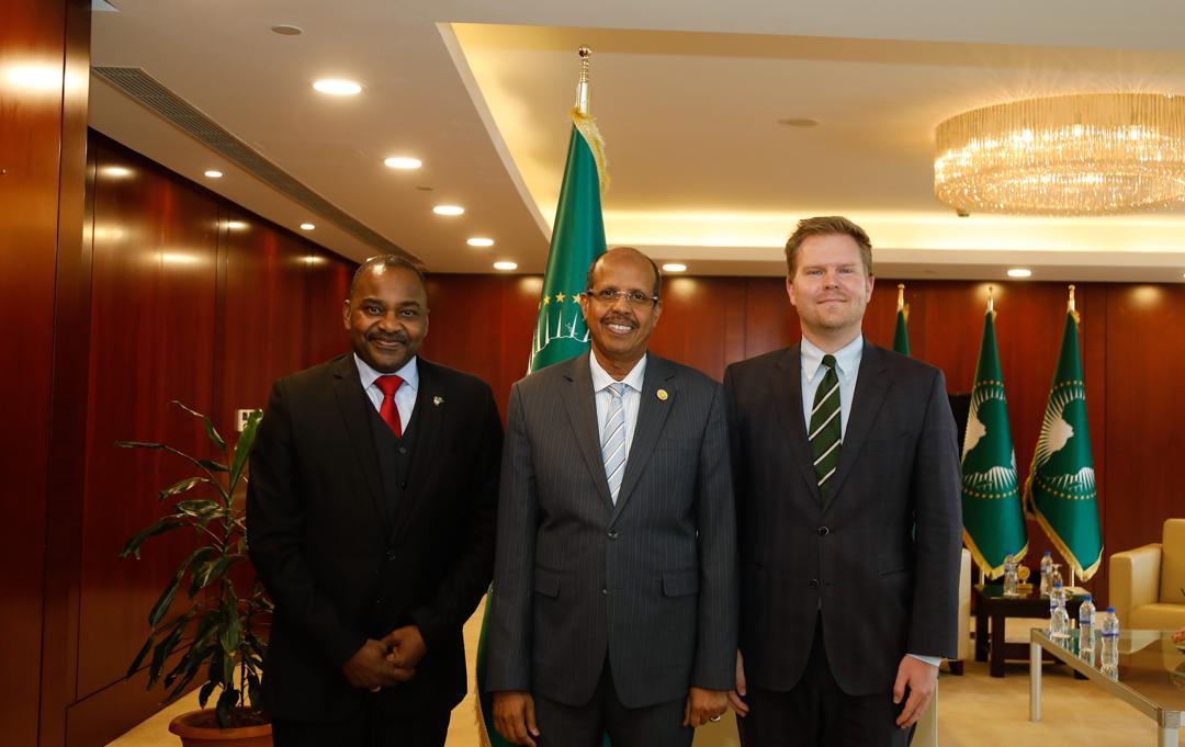 AUC Chairperson met with the Co-Chairs of the African Union Partners Group (AUPG)