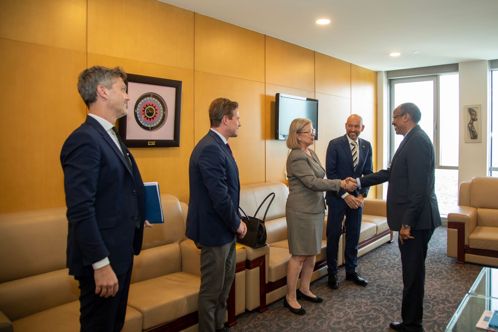 AUC Chairperson met with the Nordic Ambassadors