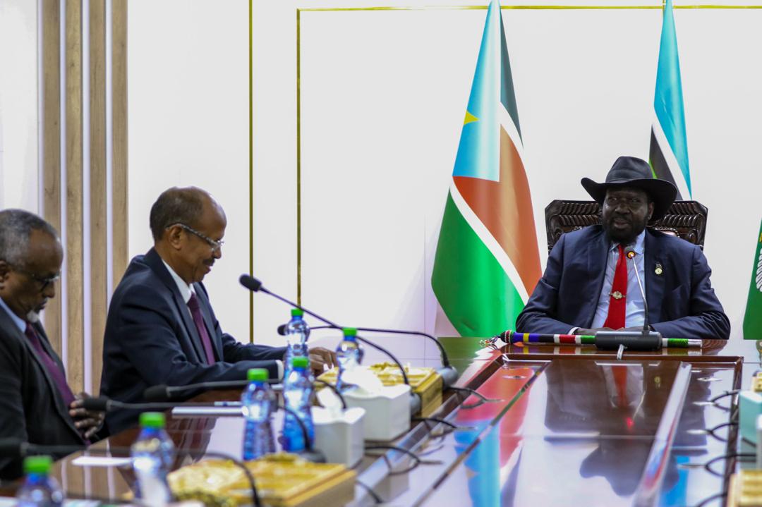 AUC Chairperson had a constructive engagement with H.E. President Salva Kiir Mayardit of South Sudan