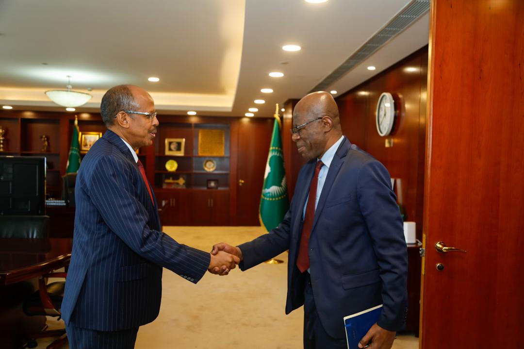 AUC Chairperson received H.E. Mr. Youssouf Mondoha Assoumani, Ambassador of the Union of the Comoros