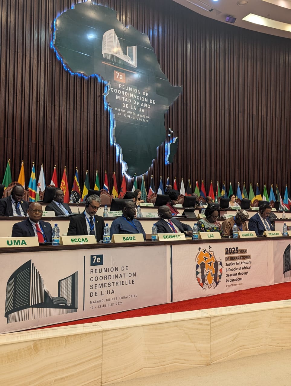 AUC Chairperson expressed gratitude to President Teodoro Obiang Nguema Mbasogo for hosting the MYCM in Malabo