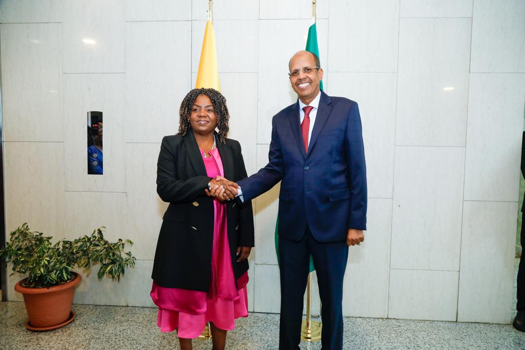 AUC Chairperson and Colombian Vice President Forge New Path for Africa-Colombia Partnership, Emphasize Reparative Justice and South-South Cooperation