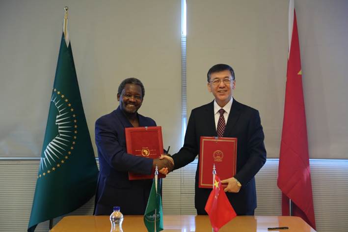 China and the African Union Commission Sign Cooperative Framework on Science and Technology