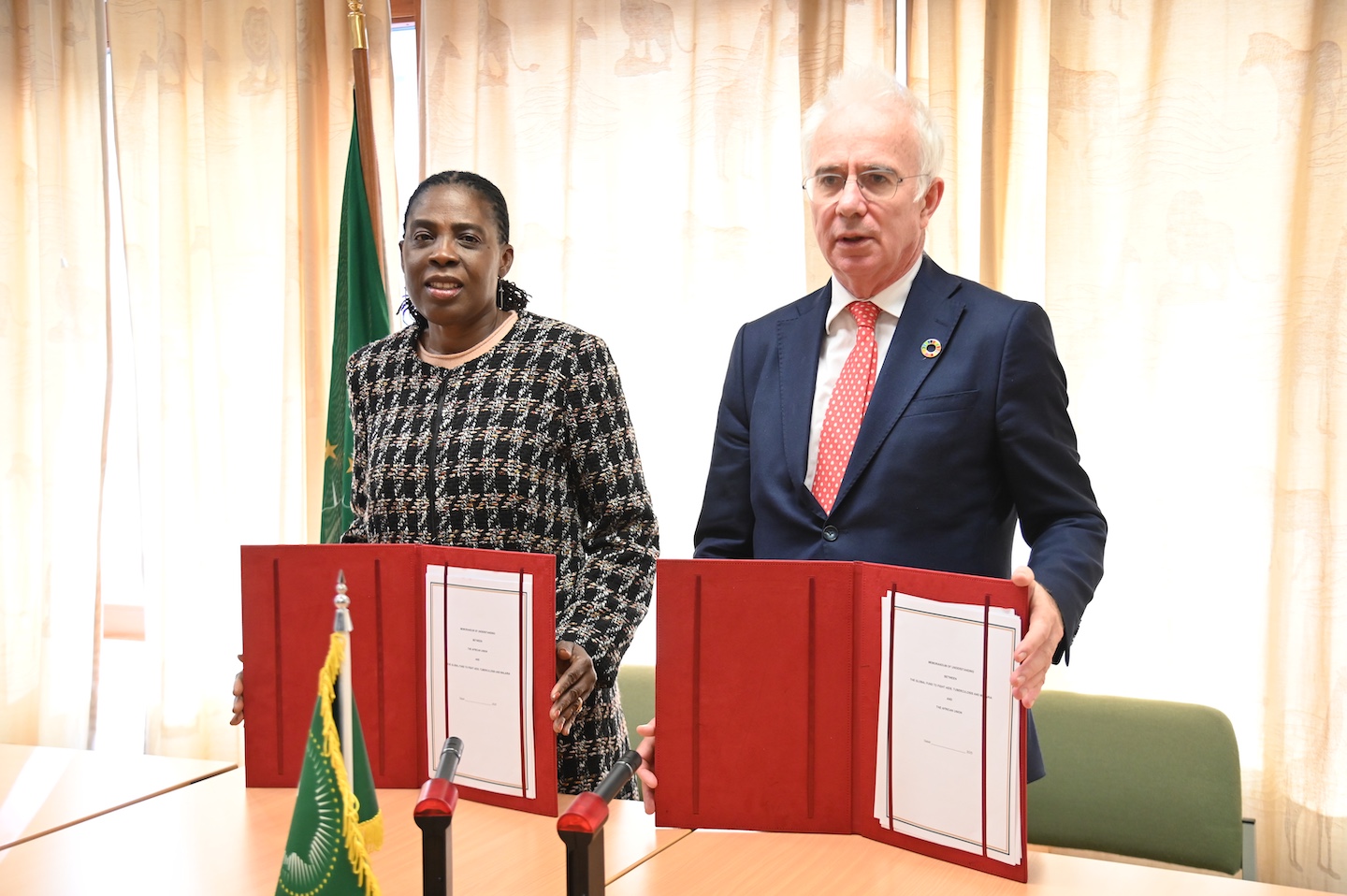 African Union and Global Fund Formalise Cooperation to Strengthen Health Systems and Development in Africa