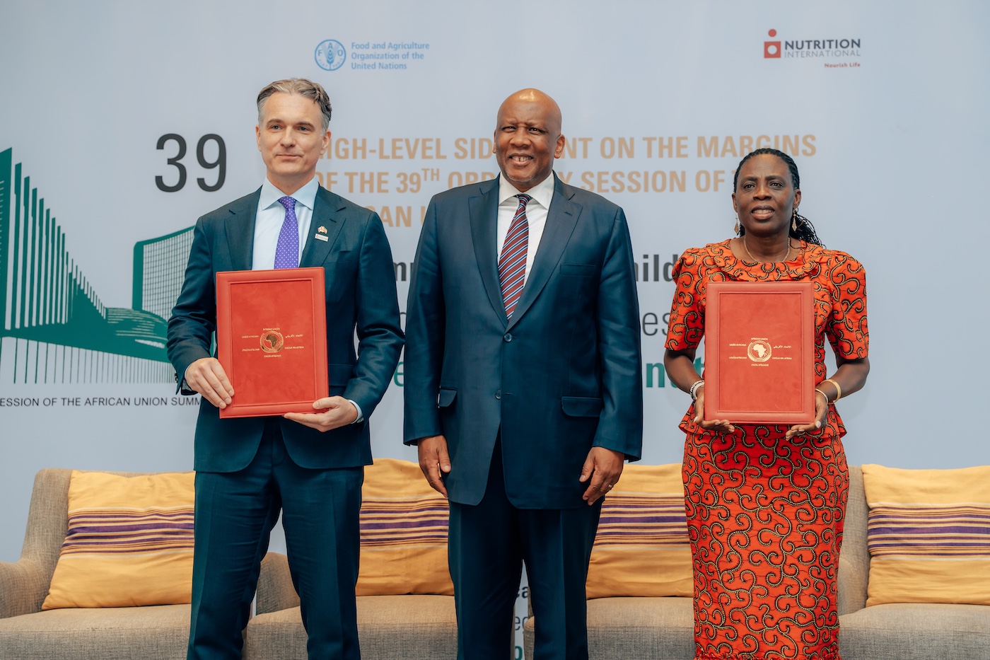 African Union and Nutrition International strengthen partnership to accelerate nutrition security across Africa
