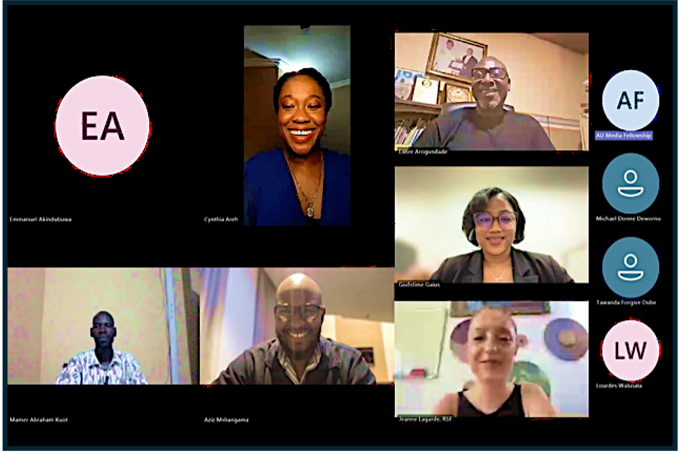 AU Media Fellowship 3.0 Fireside Chat on World Press Freedom Day 2026