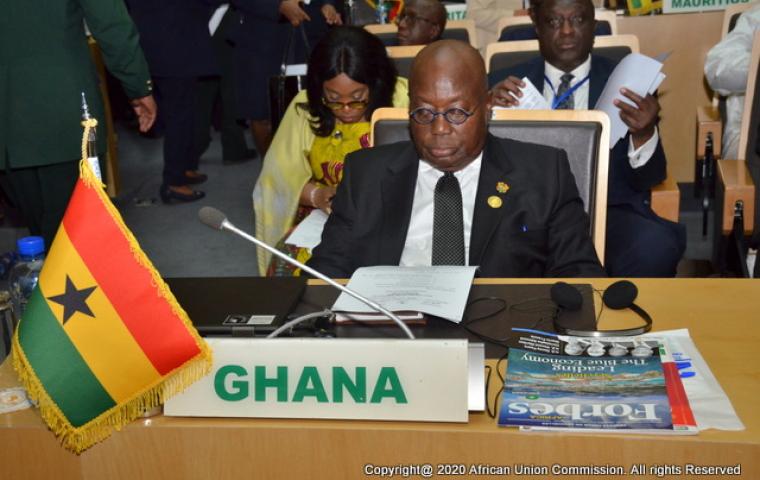 Acceptance Message H. E. Nana Addo Dankwa Akufo-Addo, Champion of the African Union Financial Institutions 
