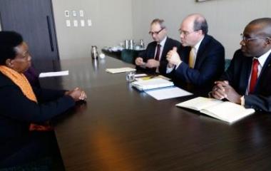 DREA Commissioner meets World Bank Director for Global Practice – Social, Urban, Rural, and Resilience