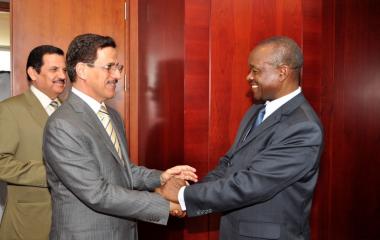 The Deputy Chairperson of the Commission meets with the Minister of Economy of the United Arab Emirates