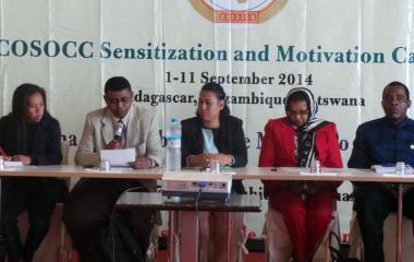 AU Sensitization and Motivation Campaign in Madagascar for the 2nd ECOSOCC General Assembly, 3 September 2014