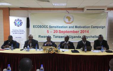 AU Sensitization and Motivation Campaign in Uganda for the 2nd ECOSOCC General Assembly