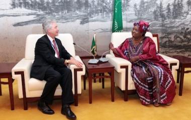 AUC Chairperson in audience with US Deputy of State
