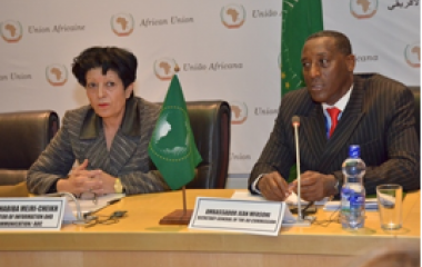 Press Briefing of the Secretary General of the AU Commission and the Director of Communication