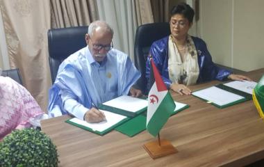 The Sahrawi Arab Democratic Republic signs the Treaty for the Establishment of the African Medicines Agency