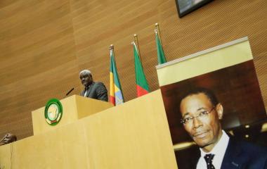 Today's funeral ceremony of the late Amb Jacques-Alfred Ndoumbè Eboulè of Cameroon