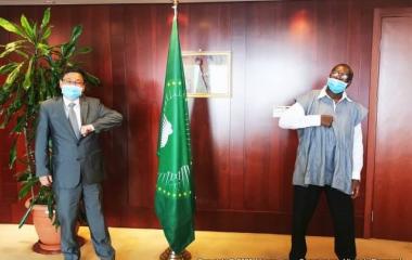 Chinese Ambassador Meets the Deputy Chairperson over the Attack on Africans in China