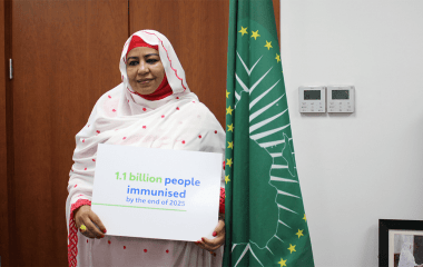 Africa Vaccination Week 2020 Theme:  Vaccines Work for All