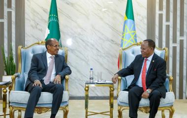AUC Chairperson met with the President of the Federal Democratic Republic of Ethiopia