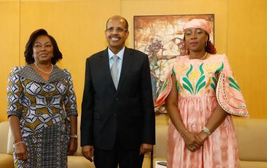 Chairperson received newly appointed President of OAFLAD