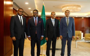 Chairperson meets Permanent Representative of Equatorial Guinea to Ethiopia/AU 