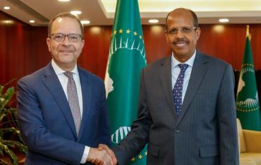 Chairperson receives Ambassador of the Arab Republic of Egypt