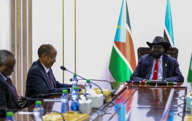 AUC Chairperson had a constructive engagement with H.E. President Salva Kiir Mayardit of South Sudan