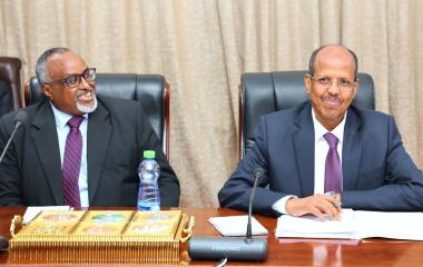 South Sudan: Chairperson & Deputy ES, IGAD expressed strong solidarity
