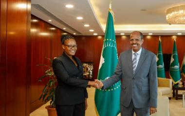 Amb. of the Kingdom of Lesotho to Ethiopia paid a courtesy call on Chairperson
