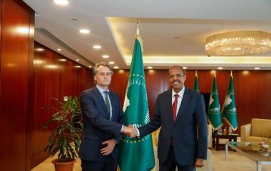 AUC Chairperson met Germany’s Special Envoy to the Horn of Africa