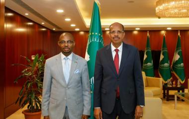 AUC Chairperson received the Ambassador of the Republic of Angola