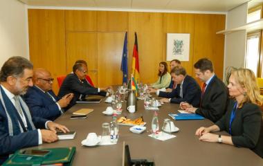 AUC Chairperson had a fruitful engagement with Germany's Federal Minister for Foreign Affairs, Dr. Johann Wadephul