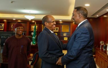 AUC Chairperson received the Executive Secretary of IGAD, @DrWorkneh