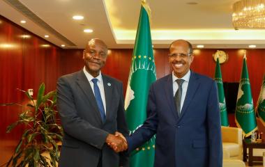 AUC Chairperson had a meeting with Director General of @EASFpeace