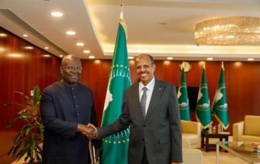 AUC Chairperson received Amb. Amadou Diagne, President of FOGECA