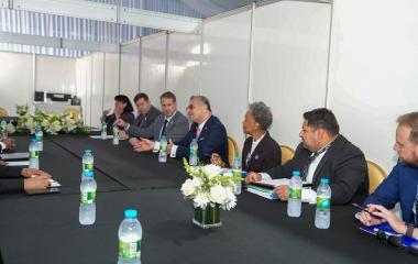 Chairperson bilateral with US @StateDept Senior Advisor & Senior Bureau Official