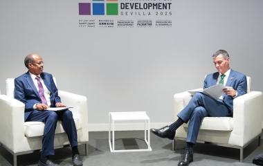 AUC Chairperson met with the Prime Minister of Spain on the margins of the FfD4